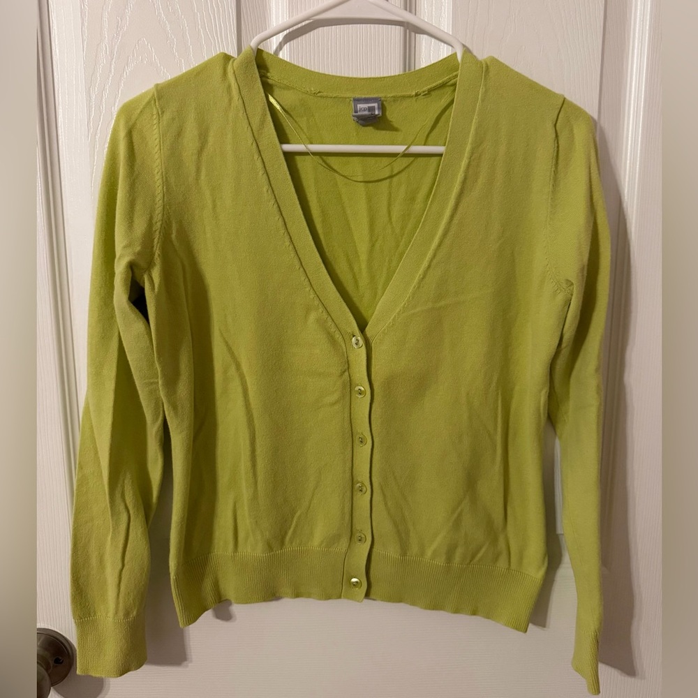 JCPenney Button Down Cardigan Small